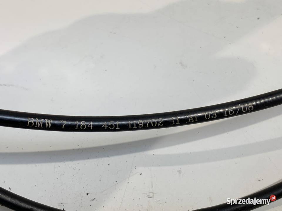 LINKA MASKI BMW E61 0410 CIĘGNO OTWIERANIA ZAMKA Części samochodowe sprzedam