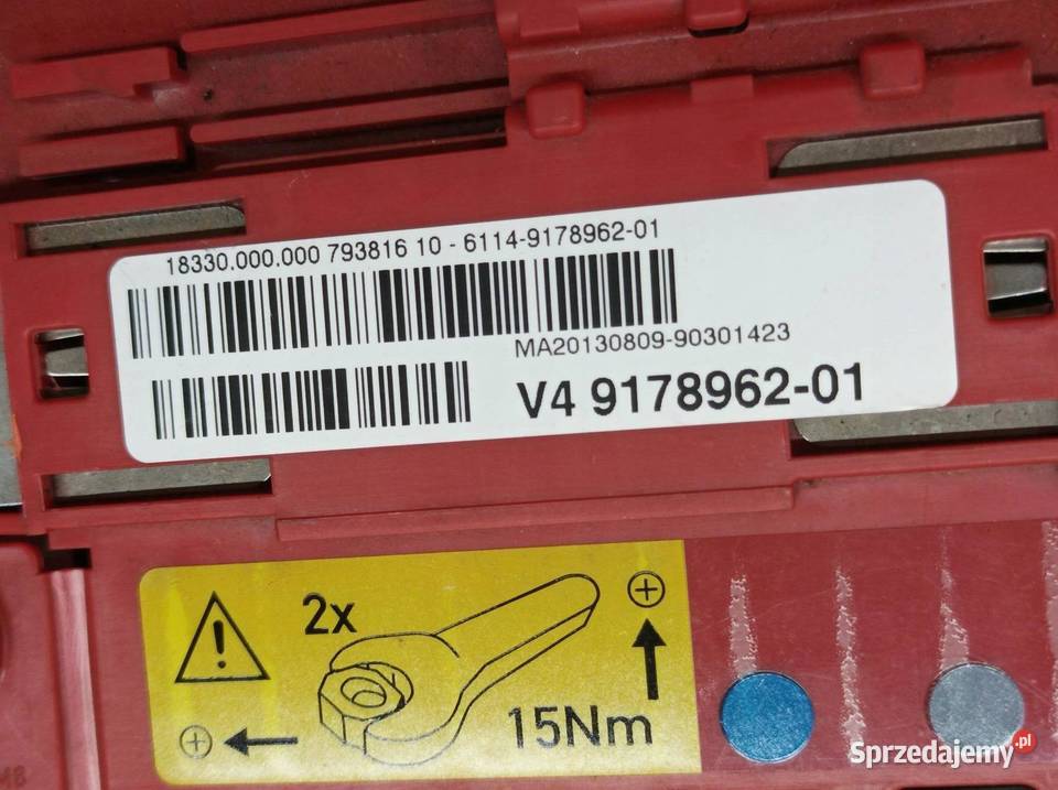 KLEMA PLUS AKUMULATORA Bmw X6 I 20092014 E71 osobowe świętokrzyskie