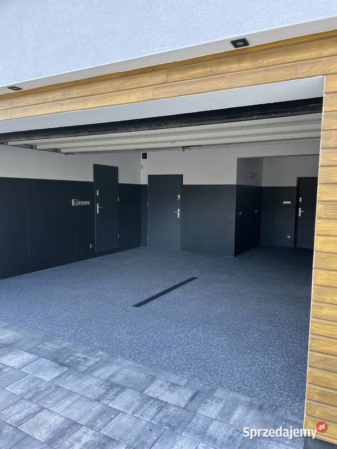 Posadzki żywiczne podłoga żywica garaż posadzka podlaskie Białystok usługi budowlane