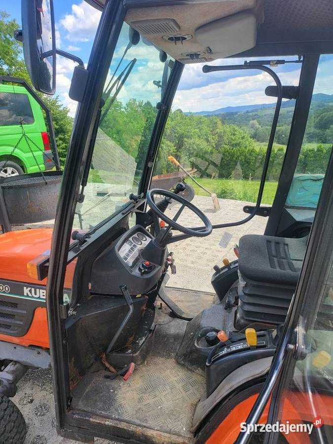 Kubota bx220 z pługiem 4x4 małopolskie Tymowa