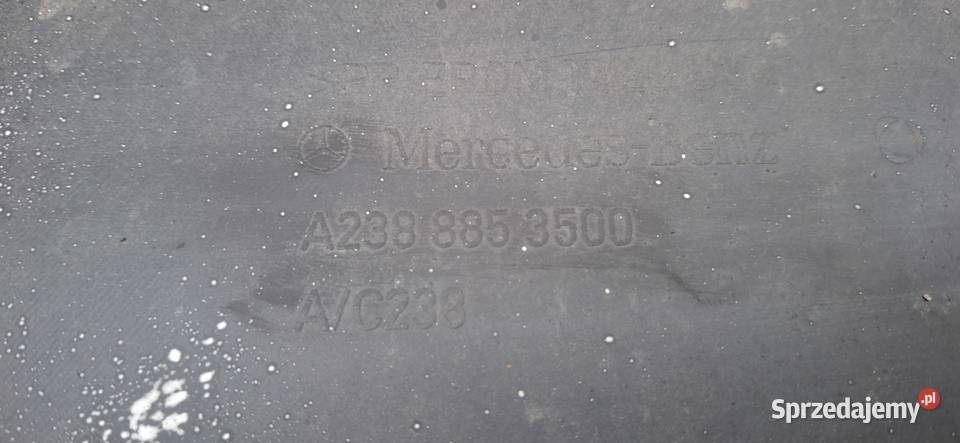 MERCEDES EKLASA W238 COUPE ZDERZAK TYŁ TYLNY Bieleń