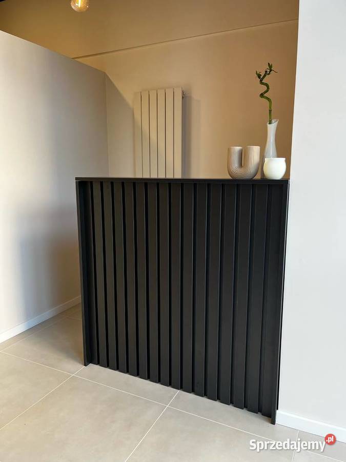 Lada recepcyjna Recepcja z lamelami Fryzjerstwo i kosmetyka Wrocław