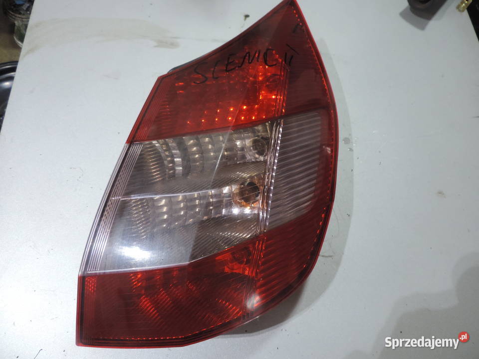 LAMPA PRAWY TYŁ RENAULT SCENIC 2 II lampy tylne Nowy Sącz