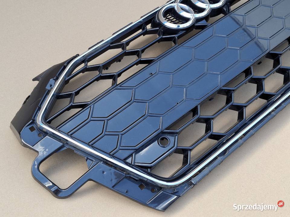 AUDI A4 B9 GRILL ATRAPA CHŁODNICY EMBLEMAT Bieleń