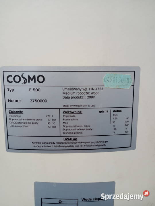 Piec z wymiennikiem stan śląskie Tychy sprzedam