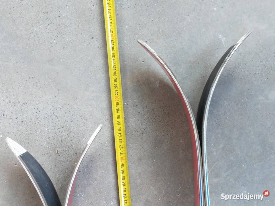 Narty Zakopane czerwone Rysy 2 komplety KF72 małopolskie Kraków sprzedam