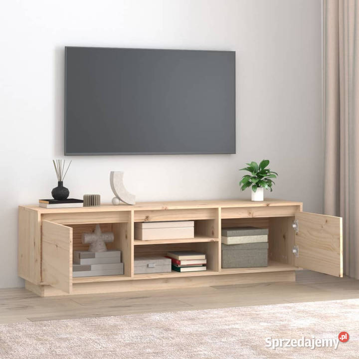 Szafka pod telewizor 140x35x40 lite drewno Warszawa