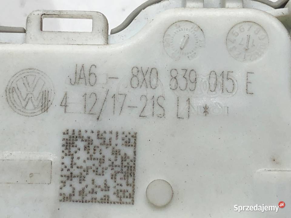 ZAMEK DRZWI LEWY TYŁ AUDI A4 B9 Kombi 8X0839015E osobowe