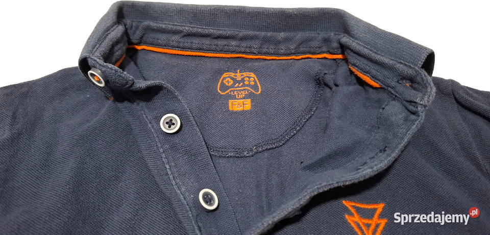 Koszulka chłopięca polo Tshirt 140 910 lat FF chłopiec Bluzki, koszulki i kaftaniki śląskie Czeladź