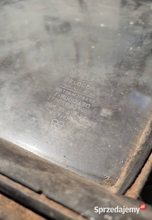 Szyba lewa trójkąt lewe drzwi volkswagen passat osobowe