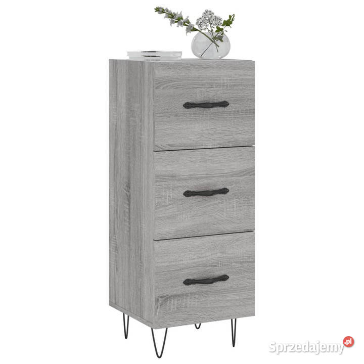 Szafka szary dąb sonoma 345x34x90 materiał mazowieckie