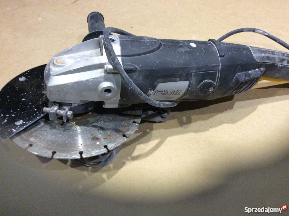 Duża gumówka szlifierka flex CMI Łódź