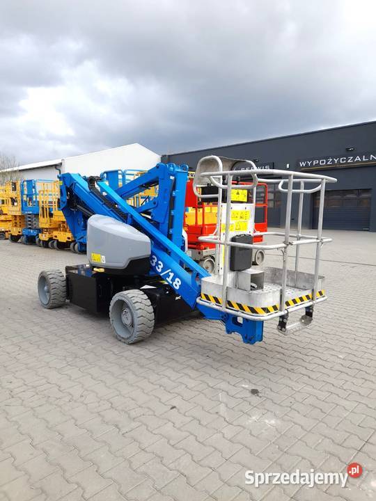 Podnośnik elektryczny przegubowy GENIE Z 3318 małopolskie Dąbrowa Tarnowska