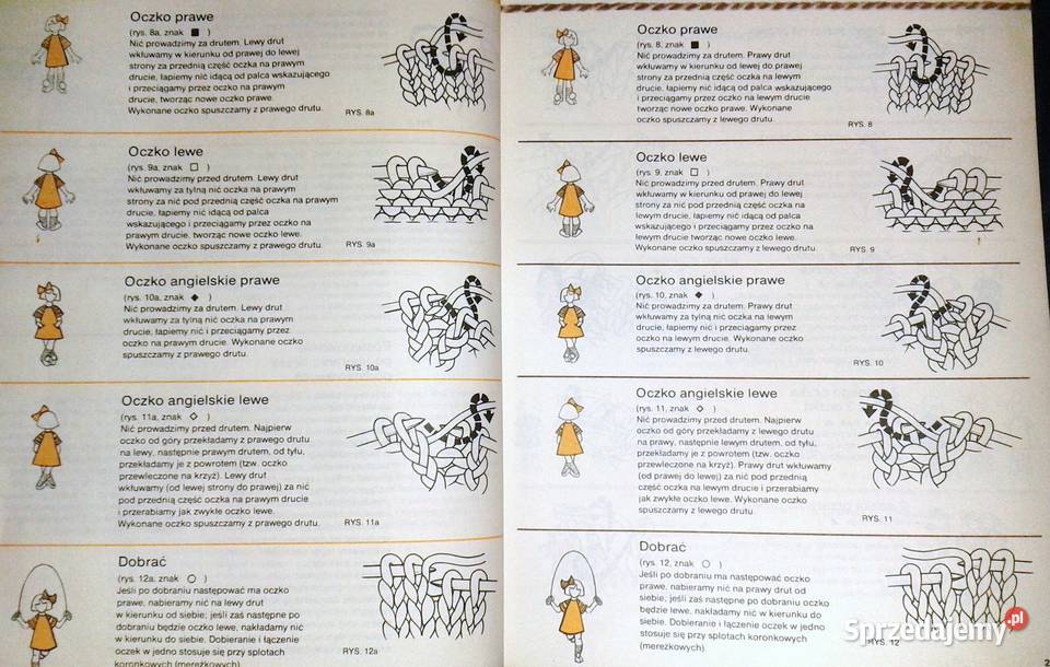 Nauka dziewiarstwa ręcznego również leworęczny Chełm sprzedam