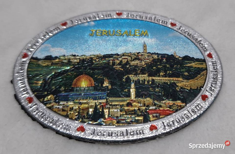 Magnes na lodówkę Jerusalem Jerozolima 66x48 Czeladź
