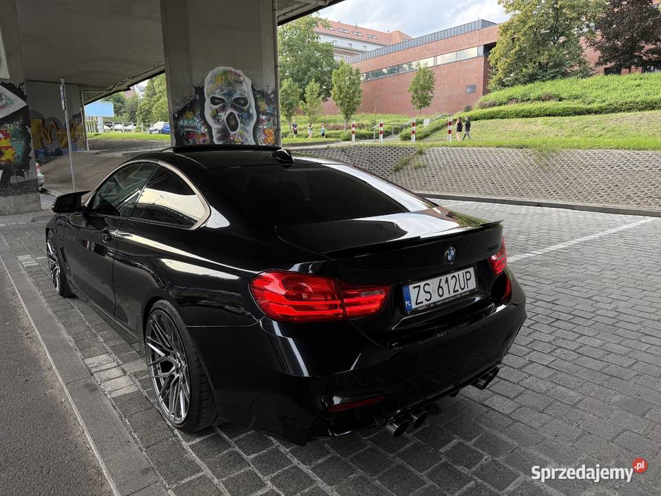 BMW 435i N55 HeadUp HarmanKardon Szyberdach wspomaganie kierownicy