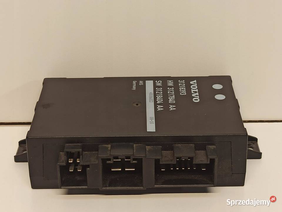 VOLVO V70 MODUŁ STEROWNIK KLAPY 31218393 osobowe