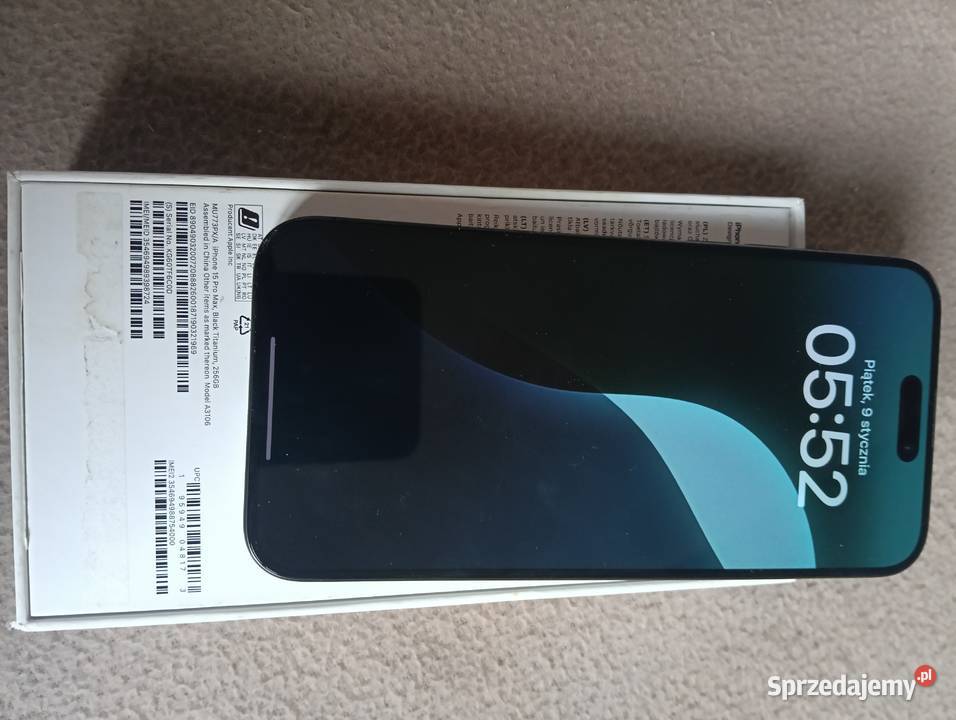iPhone 15 pro 256gb 97 kondycja Apple / iPhone Bielsko-Biała sprzedam