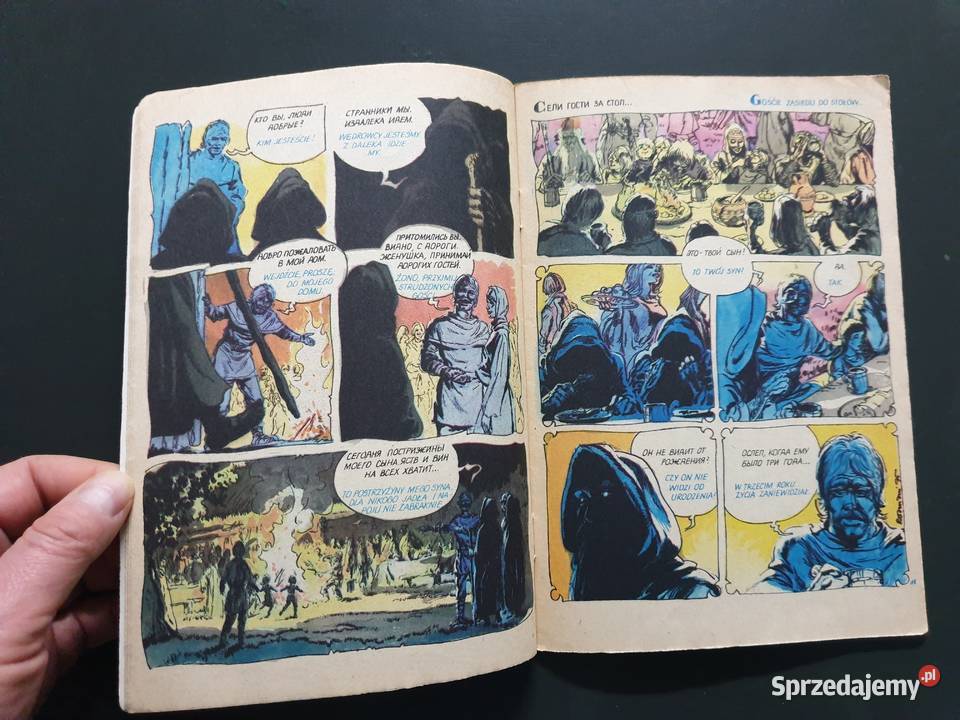 O Piaście Kołodzieju komiks w języku rosyjskim Gdynia