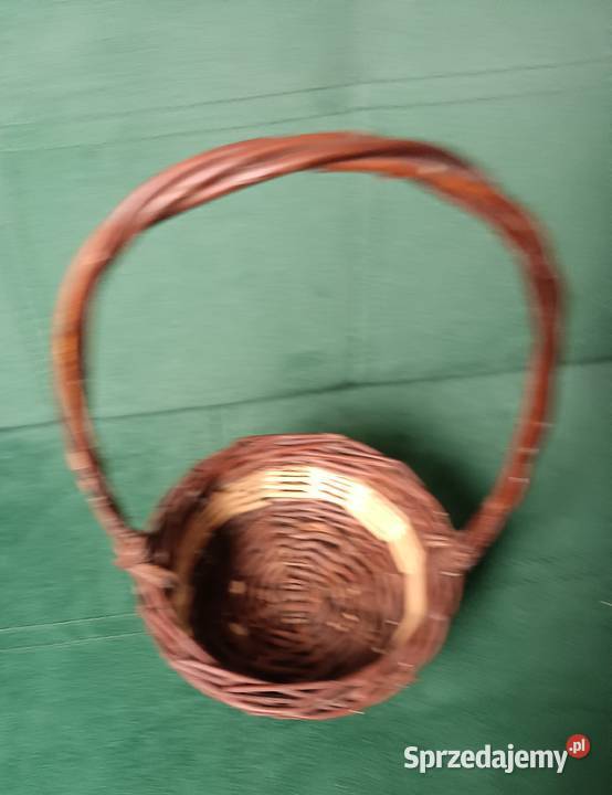 Koszyczek koszyk wiklinowy na święconkę Zbylitowska Góra