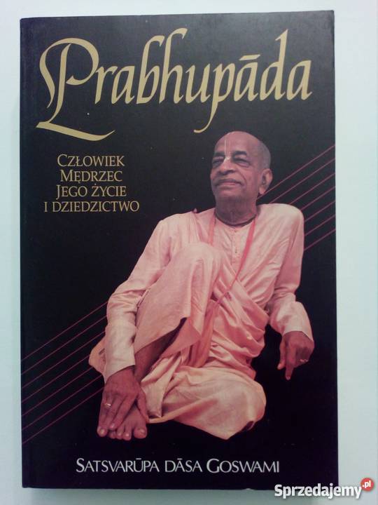 CZŁOWIEK MĘDRZEC PRABHUPADA fa Szczecin sprzedam