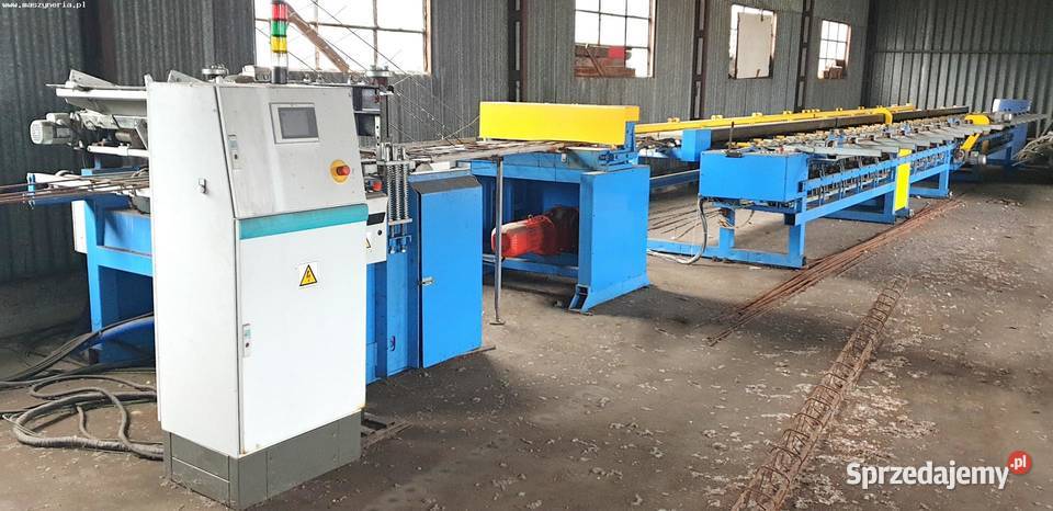 Linia do produkcji belek zbrojeniowych WEMET Jelenia Góra sprzedam
