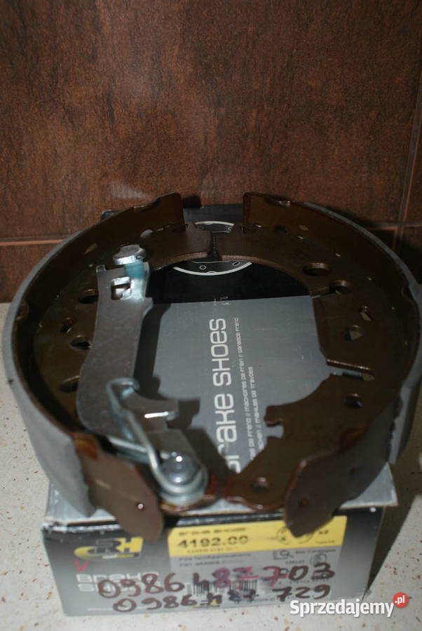 0 986 487 729 BOSCH SZCZĘKI HAMULC CITROEN NEMO