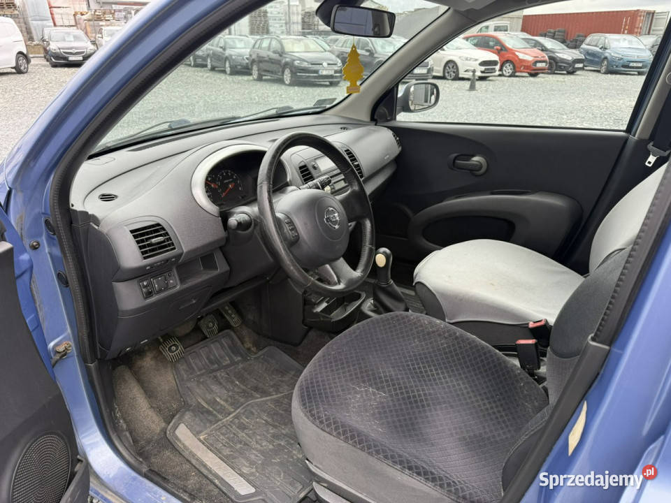 Nissan Micra Nissan Micra K12 12 16V 65 sprawna klimatyzacja Wojkowice