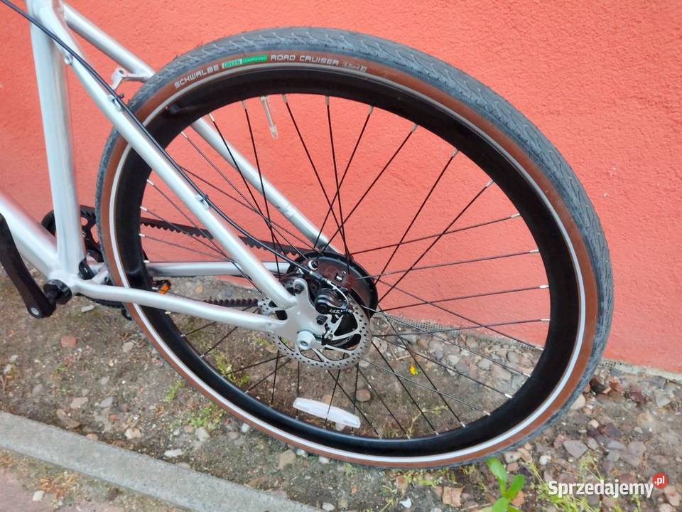 rower elektryczny 28 hamtarczowe na karbonowym Wrocław