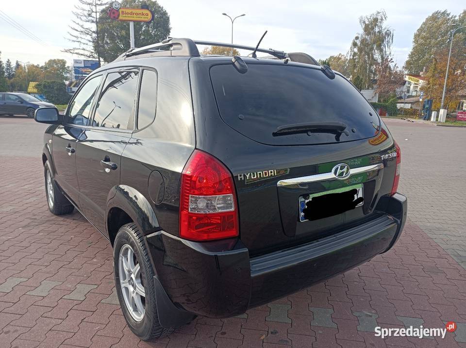 Hyundai Tucson 2 016v gaz sekwencja klima światła do jazdy dziennej Pruszków