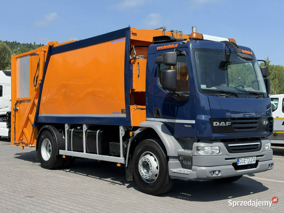 DAF LF 55300 Śmieciarka Komunal Partner KP 16V świętokrzyskie sprzedam