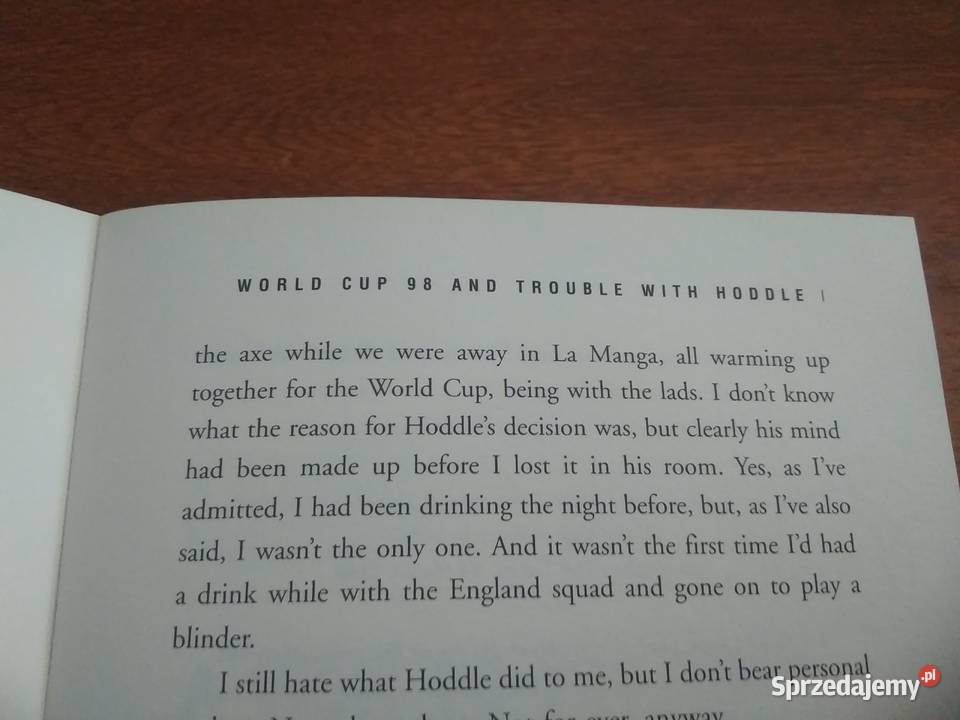 Paul Gascoigne Gazza My Story książka Kwidzyn