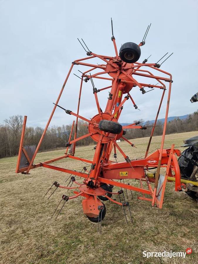 Przetrząsarka do siana Kuhn GF 7501MH Digidrive małopolskie Nowy Targ