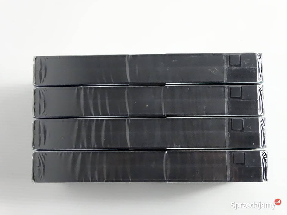 Nowe zafoliowane kasety VHS TDK Life on Record Biłgoraj