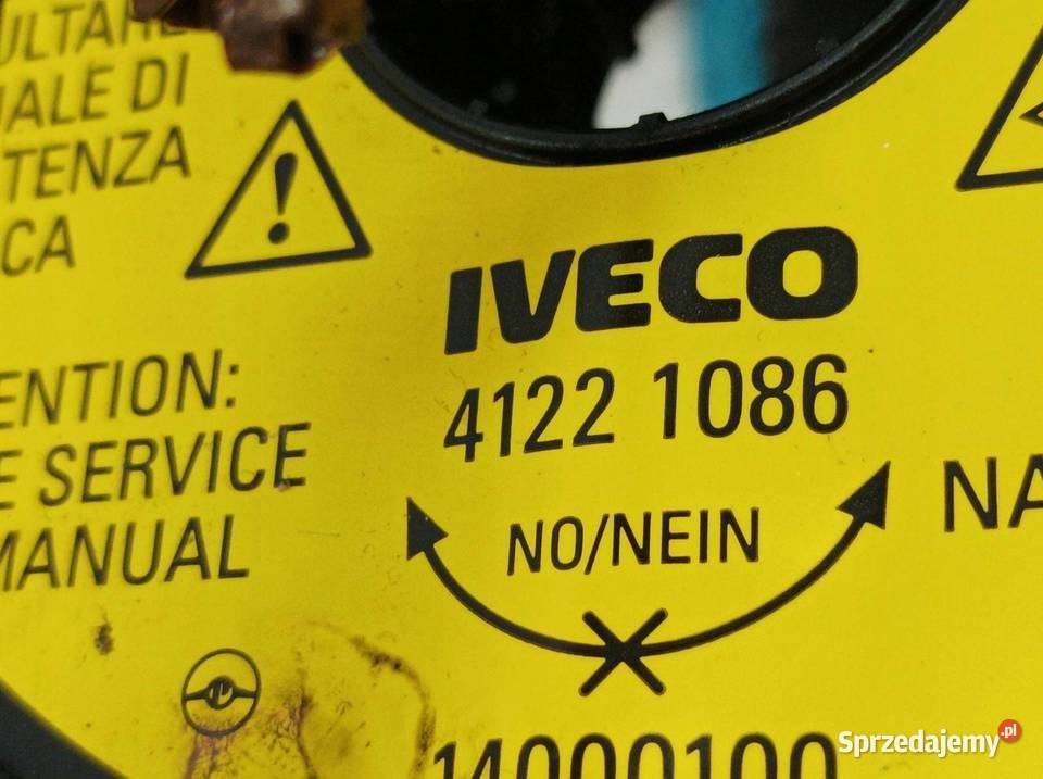 TAŚMA ZWIJAK 41221086 Iveco Stralis Rok produkcji 2007