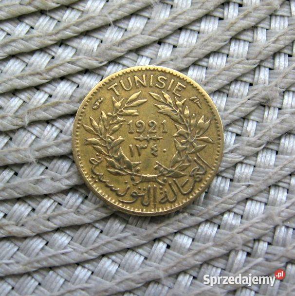 Tunezja Francuska 50 Centymów 1921r