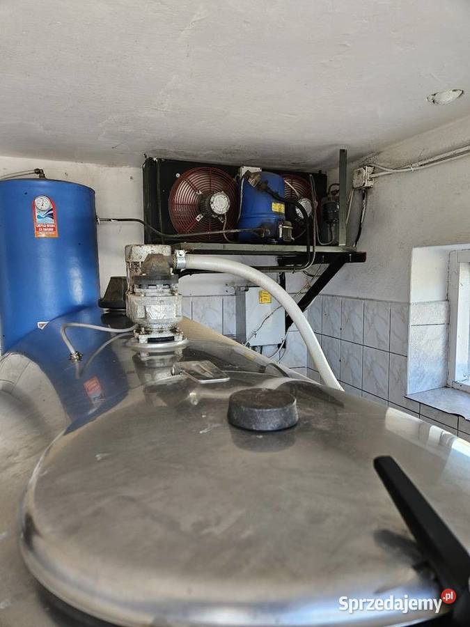 Zbiornik do mleka 2000l alfa laval Zbiorniki Łyse sprzedam