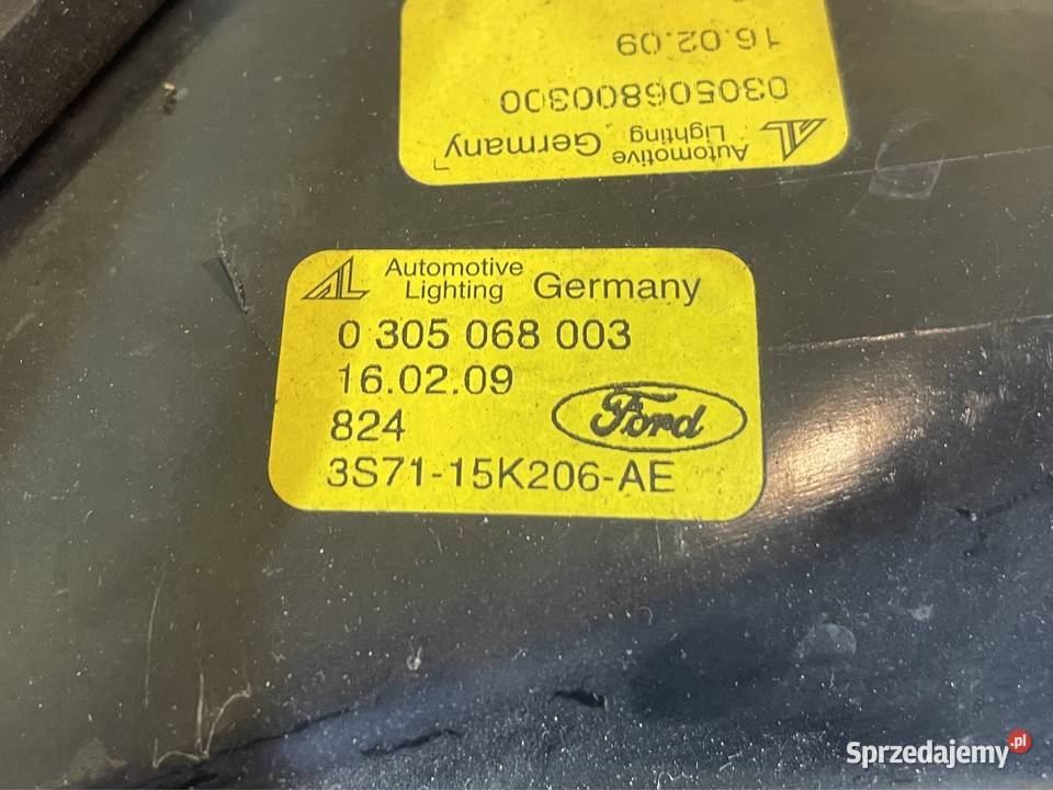 3S7115K206 halogen zderzaka lewy Ford mondeo mk3 lewe Szczecin