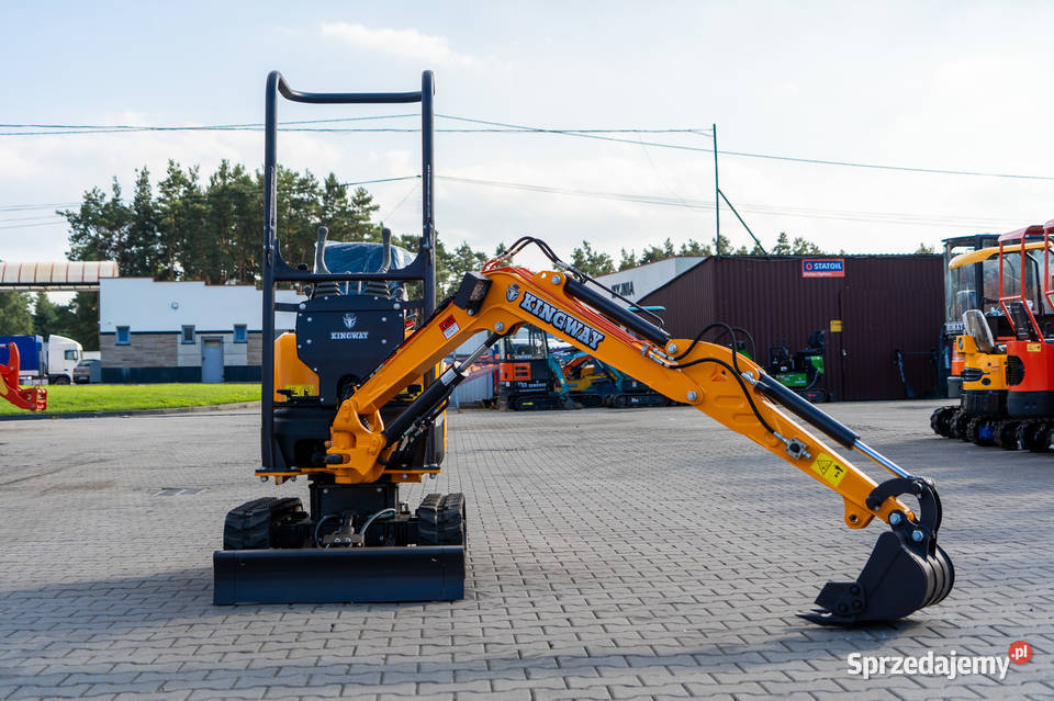 Minikoparka VIP 12 RS waga 12 Tony silnik KUBOTA Kielce sprzedam