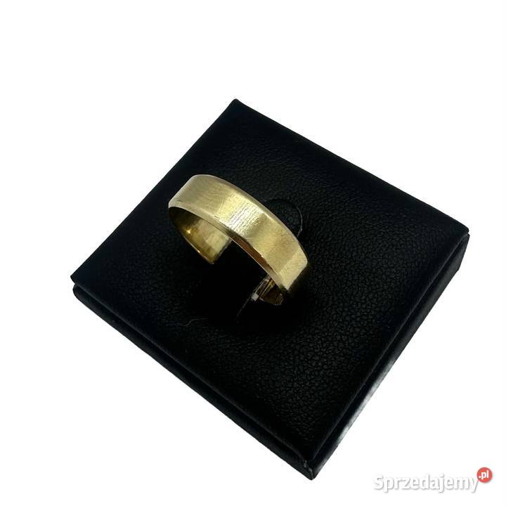 Złota Obrączka pr 585 383g R20 warmińsko-mazurskie Elbląg