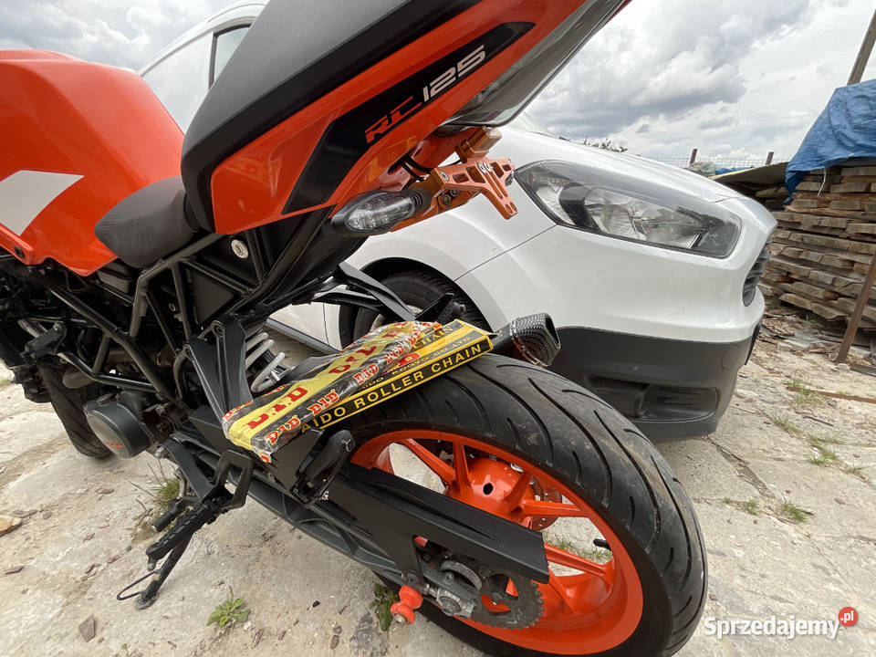 Dwa motocykle KTM RC 125 dwa zamiana na traktor Krasnystaw