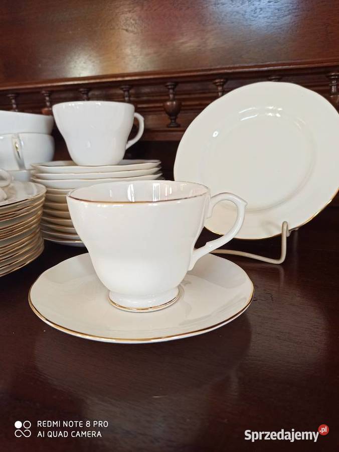 filiżanka z talerzykiem deserowym Duchess
