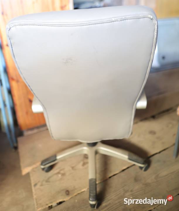 Fotel obrotowy skórzany do naprawy