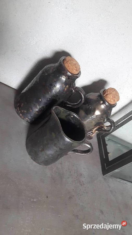 Zestaw naczyń ceramicznych ręcznie wykonanych sprzedam