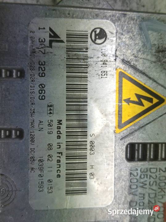 PRZETWORNICA XENON LAMPY 1U0941651 Skoda Octavia