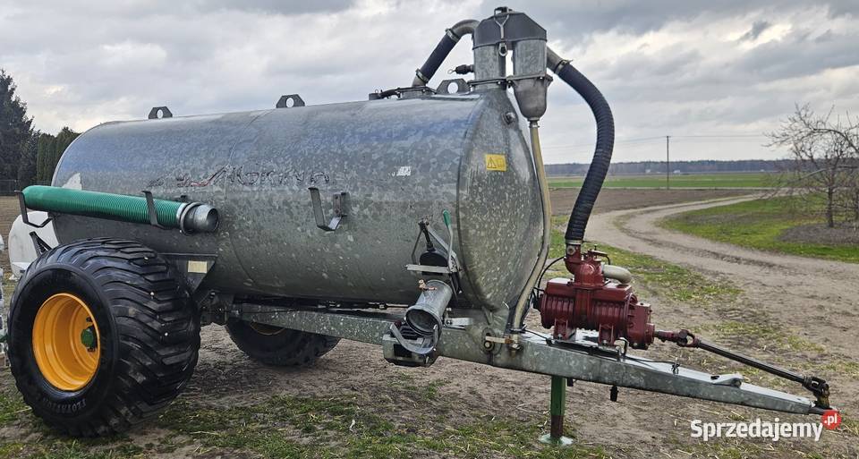 Beczka asenizacyjna 6000L AGRIMAT nie Joskin Beczkowozy Beczkowozy Stryków