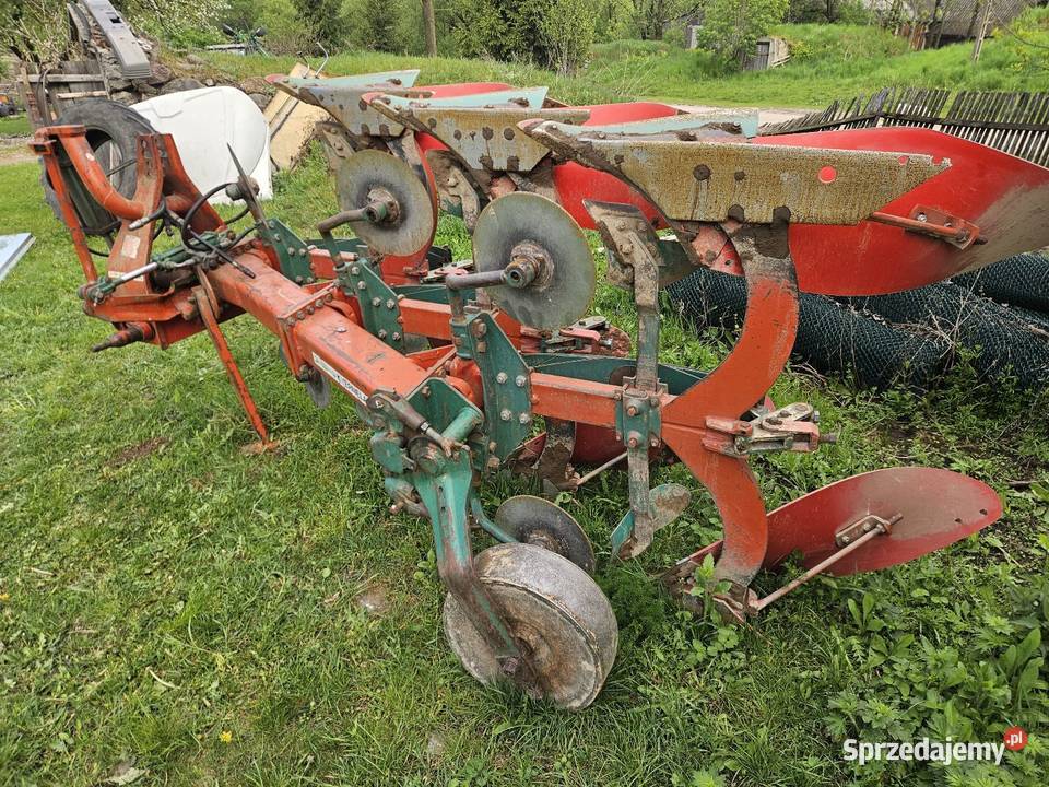 Pług Kverneland 3 skibowy obrotowy 16 Mońki sprzedam