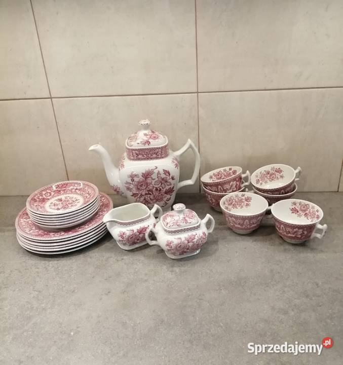 Porcelana angielska WoodSons Westminster śląskie Siemianowice Śląskie