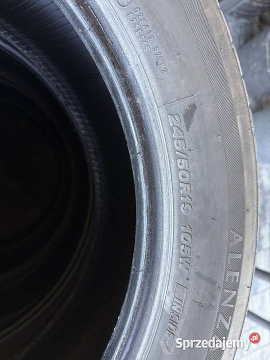 Sprzedam opony letnie Bridgestone Alenza 001 Jasło