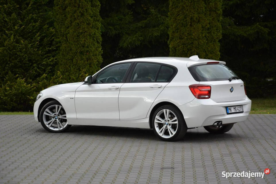 BMW 125 Duża Navi Android Auto CarPlay BiXenon aluminiowe felgi BMW mazowieckie Ostrów Mazowiecka